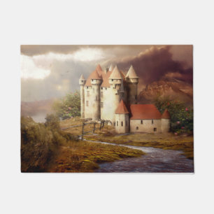 Mediaeval Castle River Run Floor Mat