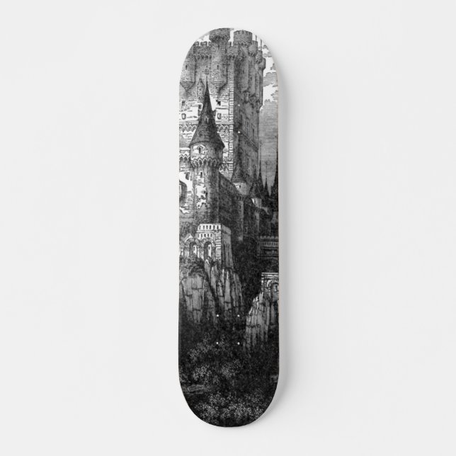 Mediaeval Castle Skateboard (Front)