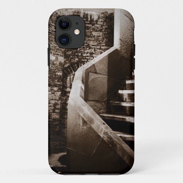 Mediaeval Castle Stairs of Cardiff Wales Case-Mate iPhone Case (Back)