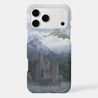 Mediaeval Castle With Dragon - Personalised