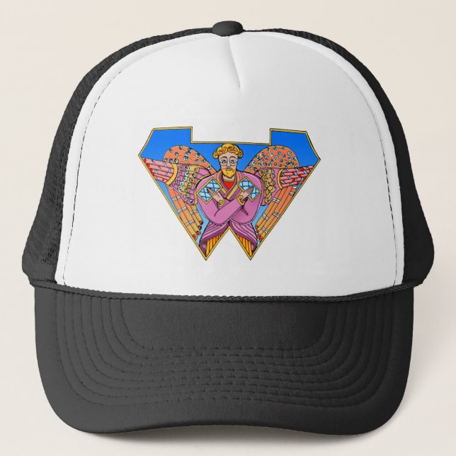 Mediaeval Celtic Art Knots and Designs Trucker Hat (Front)