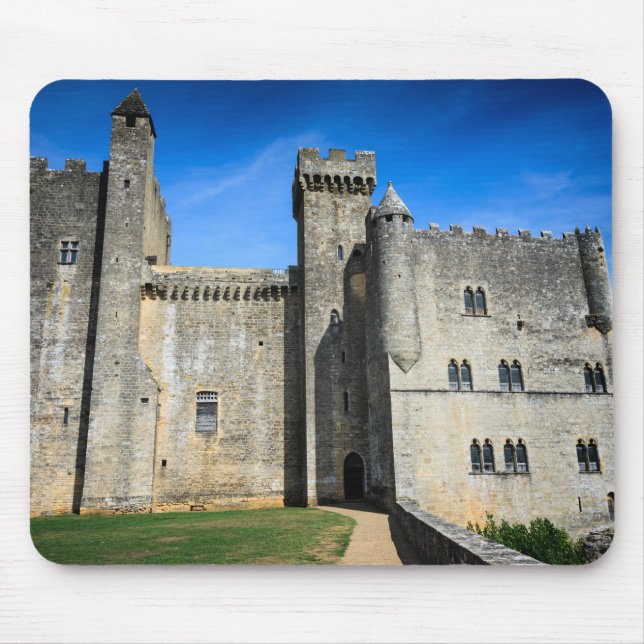 Mediaeval chateau de Beynac castle mousepad (Front)