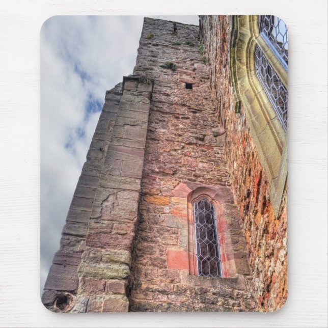 Mediaeval Chepstow Castle Monmouthshire, Wales, UK Mouse Pad (Front)