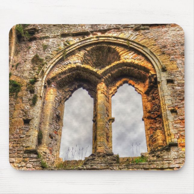 Mediaeval Chepstow Castle Monmouthshire, Wales, UK Mouse Pad (Front)