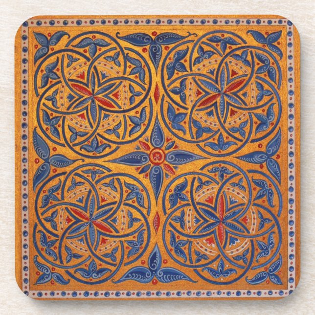 Mediaeval circles coaster (Front)