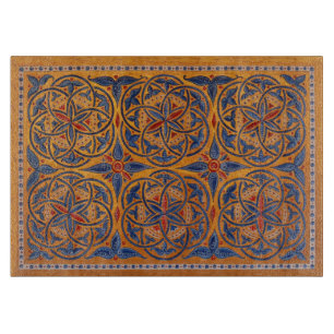 Mediaeval circles cutting board