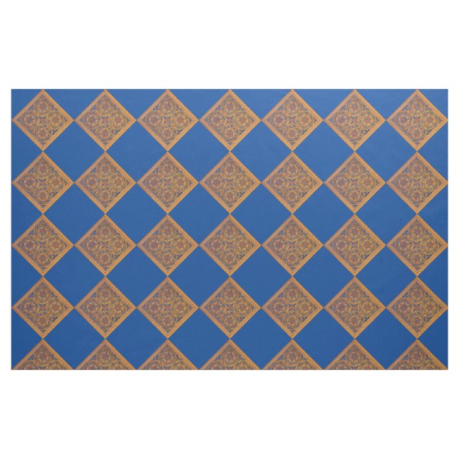 Mediaeval circles fabric (Fat Quarter)