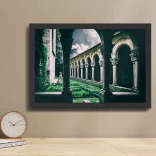 Mediaeval cloister poster