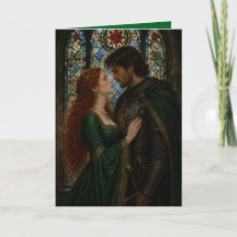 Mediaeval couple anniversary valentine