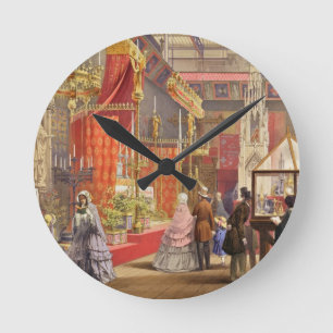 Mediaeval Court, designed by Pugin, plate 40 from Round Clock