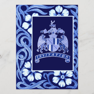Mediaeval Crest Save The Date Cards