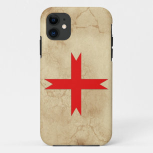 Mediaeval Cross of the Knights Templar iPhone 11 Case