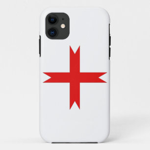 Mediaeval Cross of the Knights Templar iPhone 11 Case