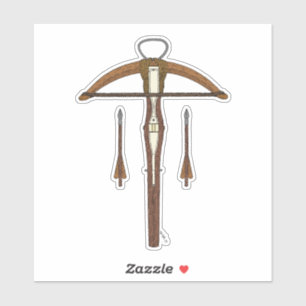 Mediaeval Crossbow with Bolts