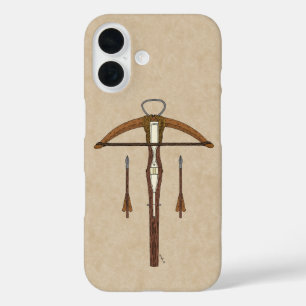 Mediaeval Crossbow with Bolts Case-Mate iPhone Cas 16 Case