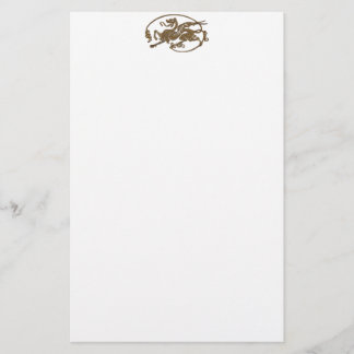Mediaeval Dragon Antique Art Designer Gift Stationery