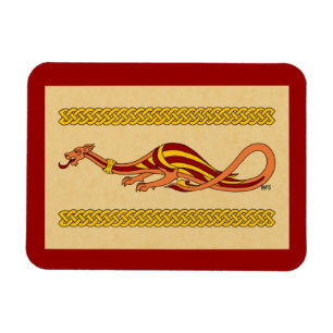 Mediaeval Dragon Design 2015 Magnet