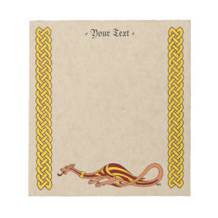 Mediaeval Dragon Design 2015 Notepad