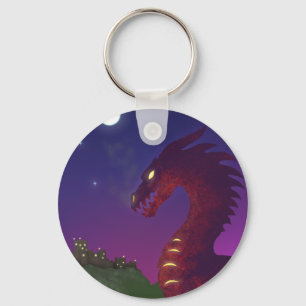 Mediaeval Dragon Key Ring