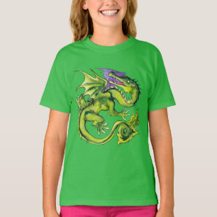 Mediaeval Dragon Sap Green T-Shirt