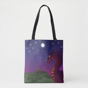 Mediaeval Dragon Tote Bag