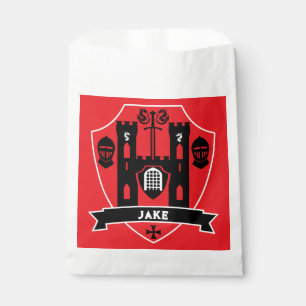 Mediaeval English Knight Dragon Favour Bag