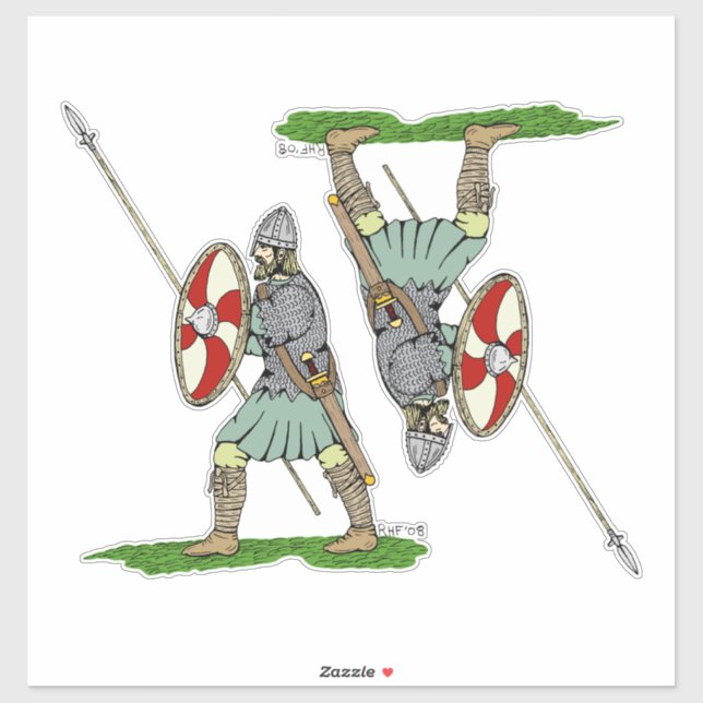 Mediaeval English/Saxon Warrior (Sheet)