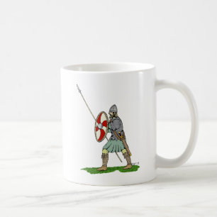 Mediaeval English/Saxon Warrior Coffee Mug
