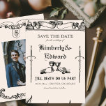 Mediaeval Fantasy Middle Ages Engraving  Save The Date<br><div class="desc">Mediaeval Fantasy Middle Ages Engraving</div>