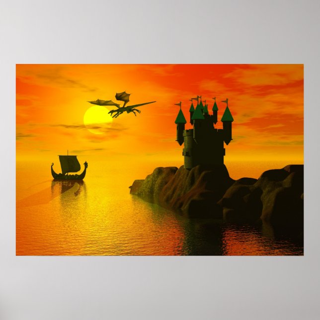 Mediaeval fantasy poster (Front)