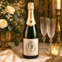 Mediaeval Fantasy Vintage Black Etching Wedding