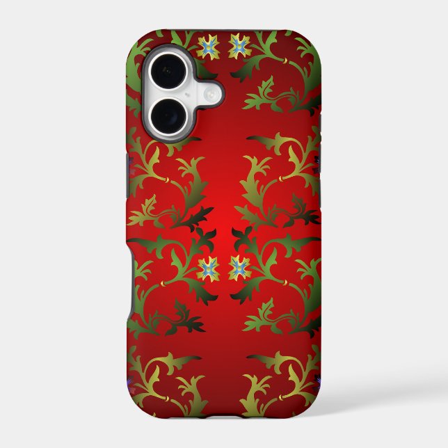 Mediaeval Flower Pattern iPhone 5 Case (Back)