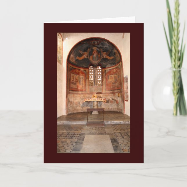 Mediaeval Frescoes Card (Front)