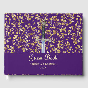 Mediaeval Gold Guest Book