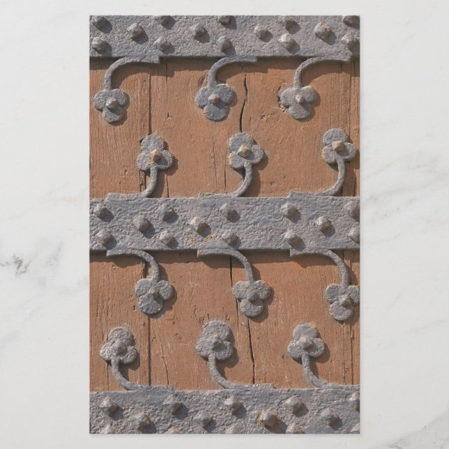 Mediaeval gothic gate stationery (Front)