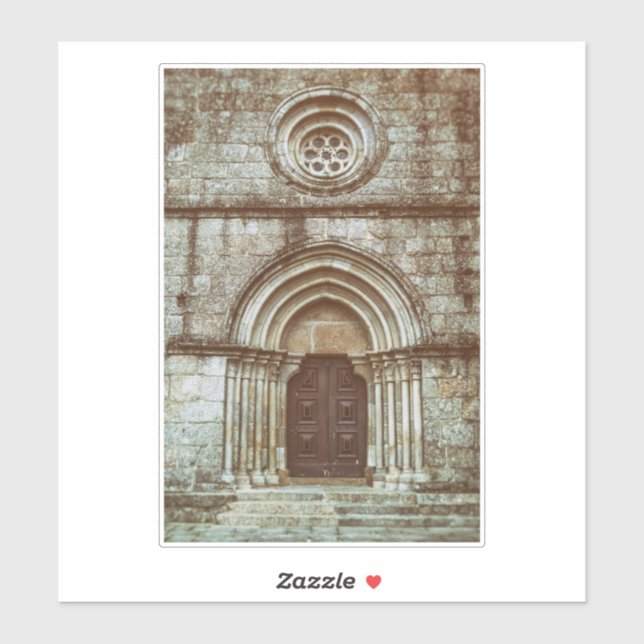 Mediaeval gothic portal in Santiago de Antas (Sheet)