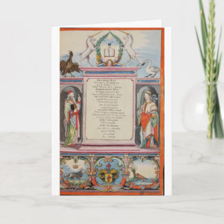 Mediaeval Graduation Card