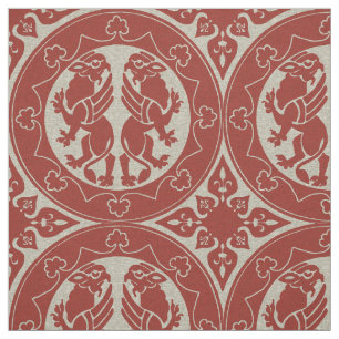 Mediaeval Griffins Fabric