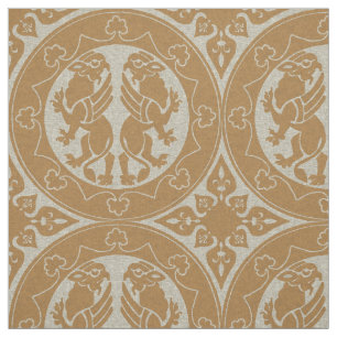 Mediaeval Griffins Fabric