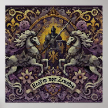 Mediaeval inspired wall art