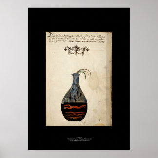Mediaeval Italian Alchemy Poster Plate 6