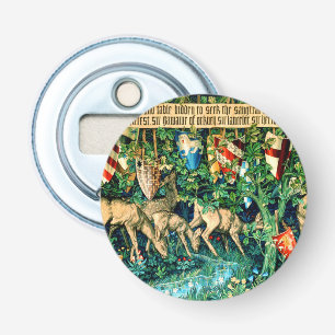 Mediaeval King Arthur William Morris Bottle Opener