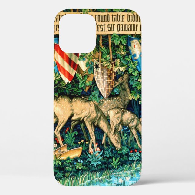 Mediaeval King Arthur William Morris Case-Mate iPhone Case (Back)