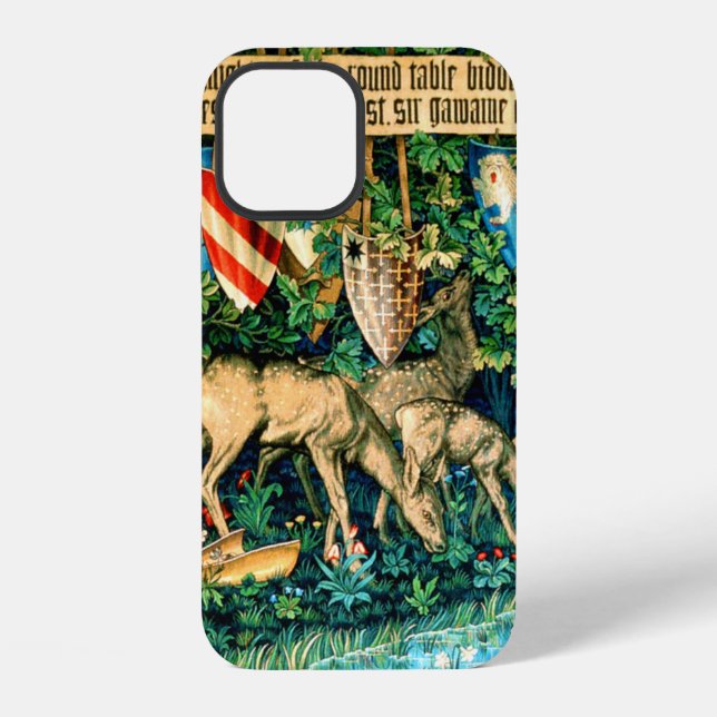 Mediaeval King Arthur William Morris iPhone Case (Back)