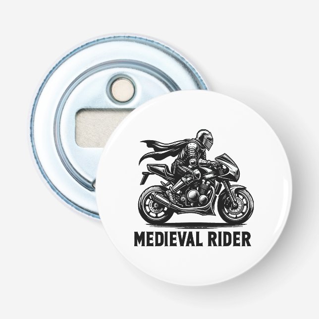 Mediaeval knight bottle opener (Front)