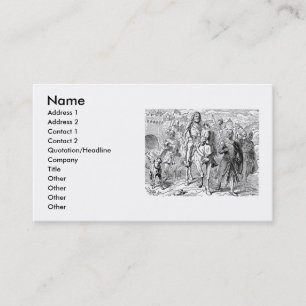 Mediaeval Knight Business Card