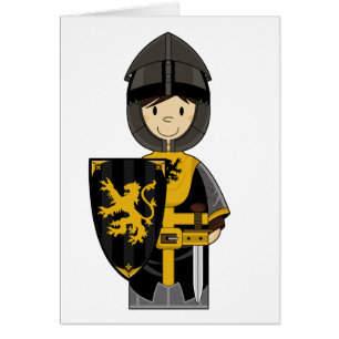 Mediaeval Knight Card