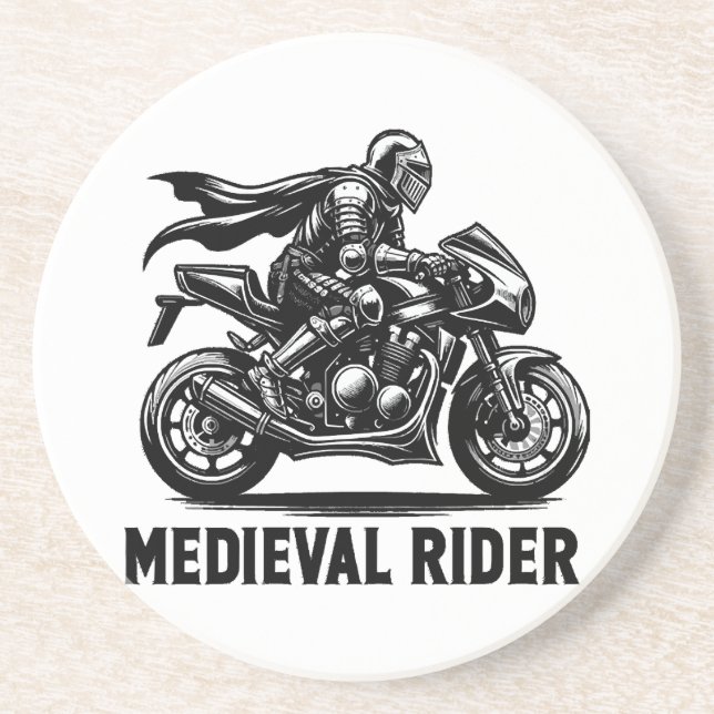 Mediaeval knight coaster (Front)