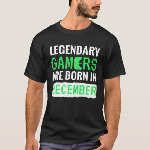 Mediaeval Knight December Birthday Sword And Shiel T-Shirt