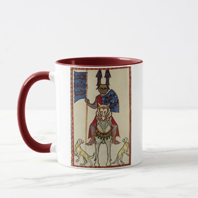 Mediaeval Knight Facing Forward Mug (Left)